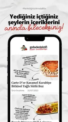 Gıda Dedektifi android App screenshot 0